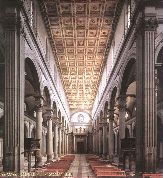Церковь Сан Лоренцо, Флоренция / www.brunelleschi.ru